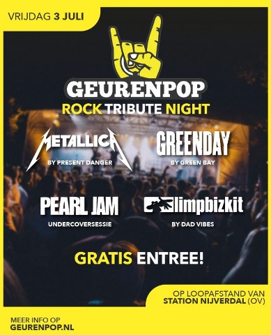 3 juli 2026 Geurenpop PresentDanger